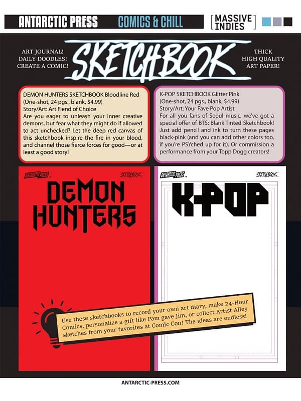 Archie And Antarctic Try K-Pop Demon Hunters In January 2026 Full Solicits