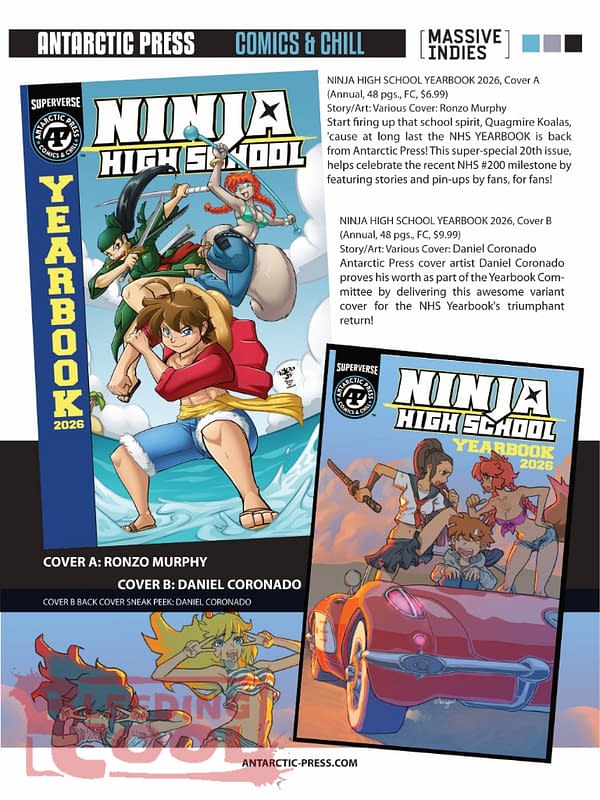 Massive Full February 2026 Solicits