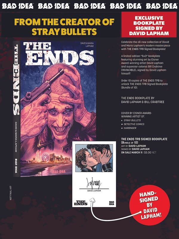 Bad Idea Comics' Full March 2026 Solicits - Ordained, Ends, Save Now