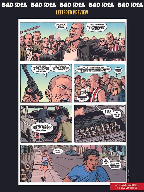 Bad Idea Comics' Full March 2026 Solicits - Ordained, Ends, Save Now