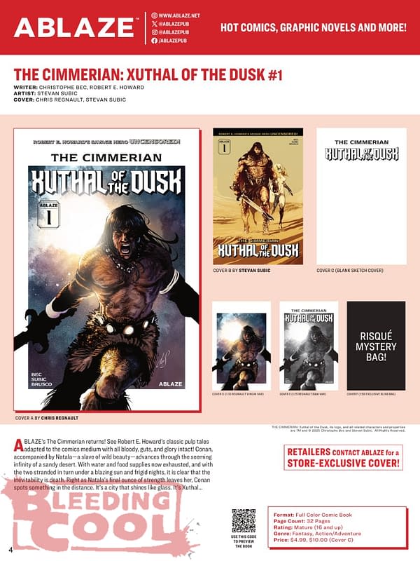 Ablaze July 2026 Solicits And Solicitations