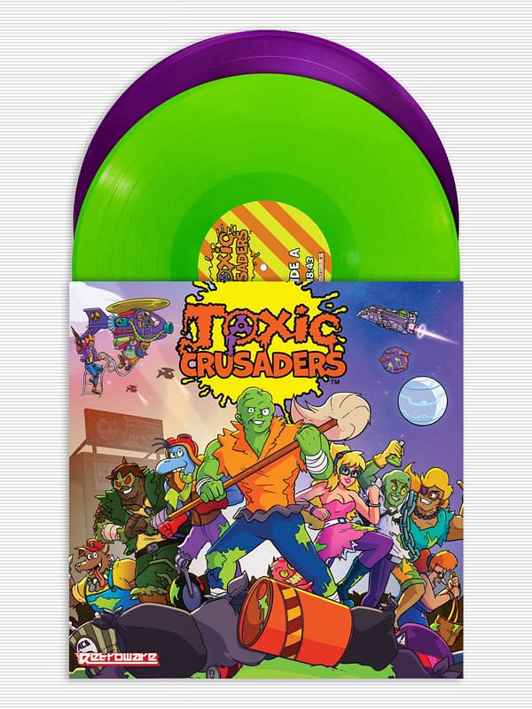 The Toxic Crusaders Soundtrack Has Been Released on Vinyl