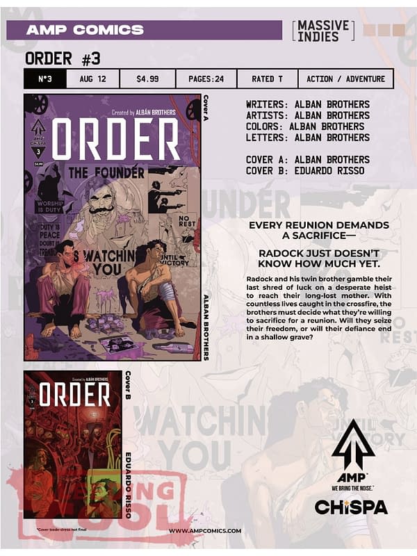 AMP August 2026 Solicits And Solicitations