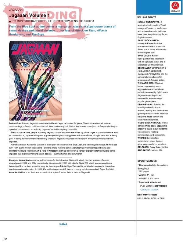 Abrams Official Full September 2026 Solicits And Solicitations