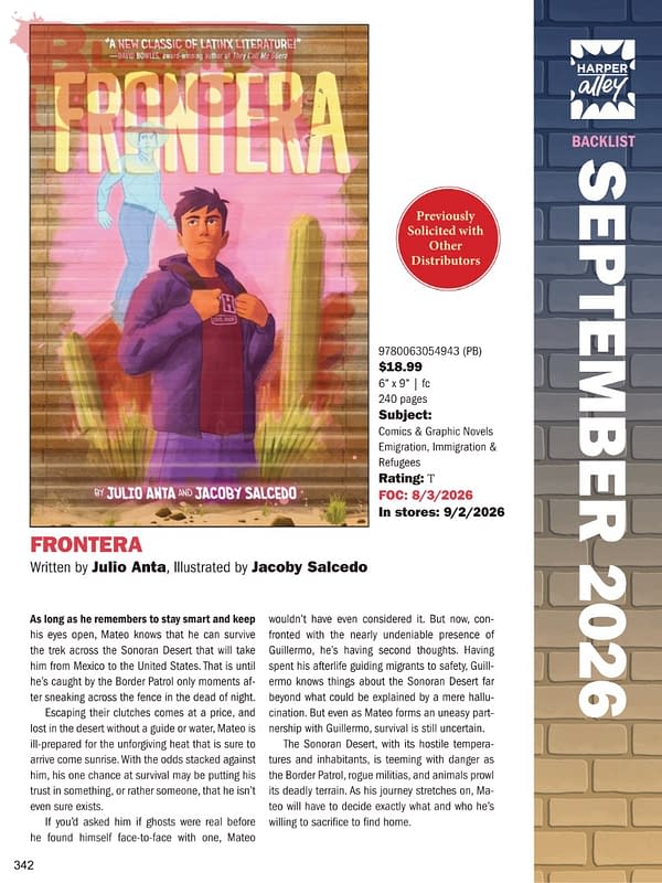 Harper Collins Official Full September 2026 Solicits And Solicitations