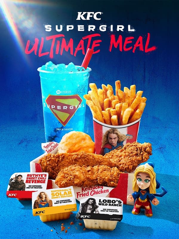 Supergirl Flies Into KFC with New Meal, Sauces, and Collectibles