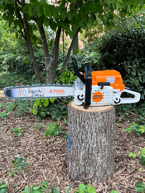 Interview: Tyler Clites Talks Making Custom LEGO STIHL Boss Chainsaw