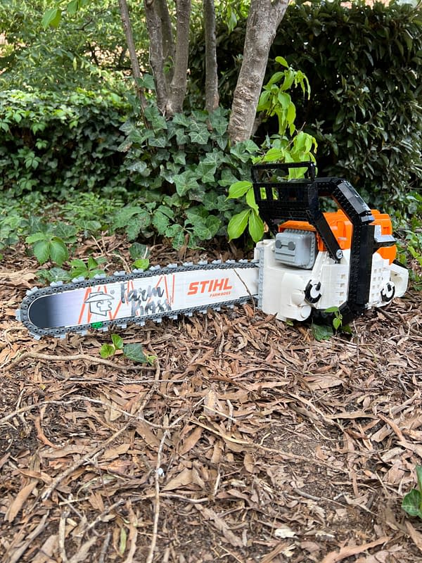 Interview: Tyler Clites Talks Making Custom LEGO STIHL Boss Chainsaw