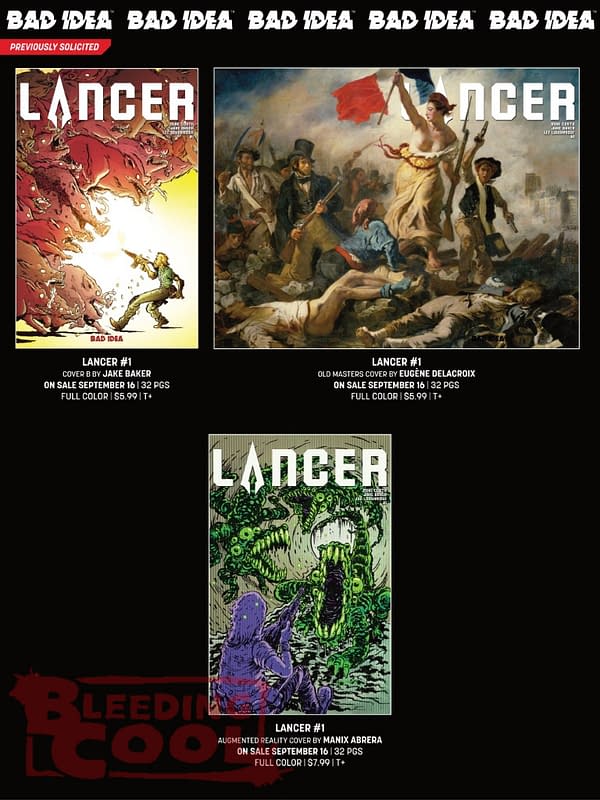 Bad Idea Comics Official Full October 2026 Solicits And Solicitations