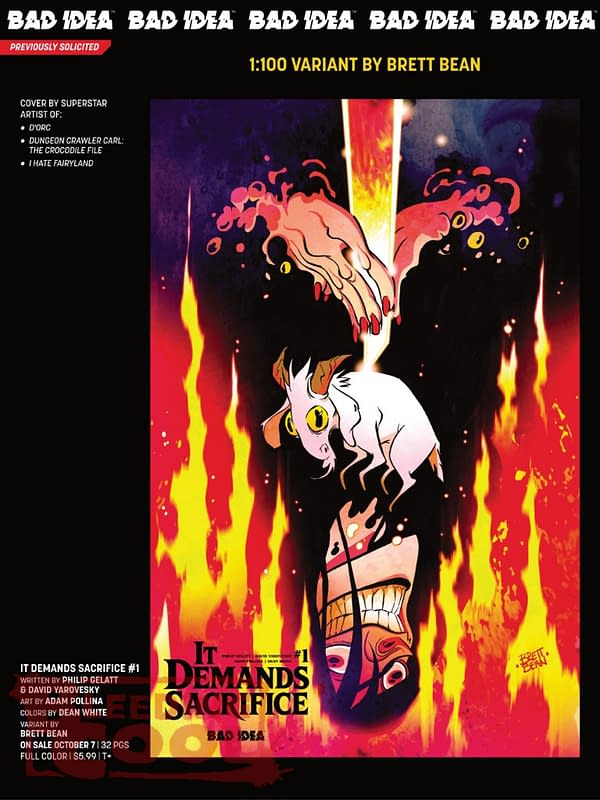 Bad Idea Comics Official Full October 2026 Solicits And Solicitations