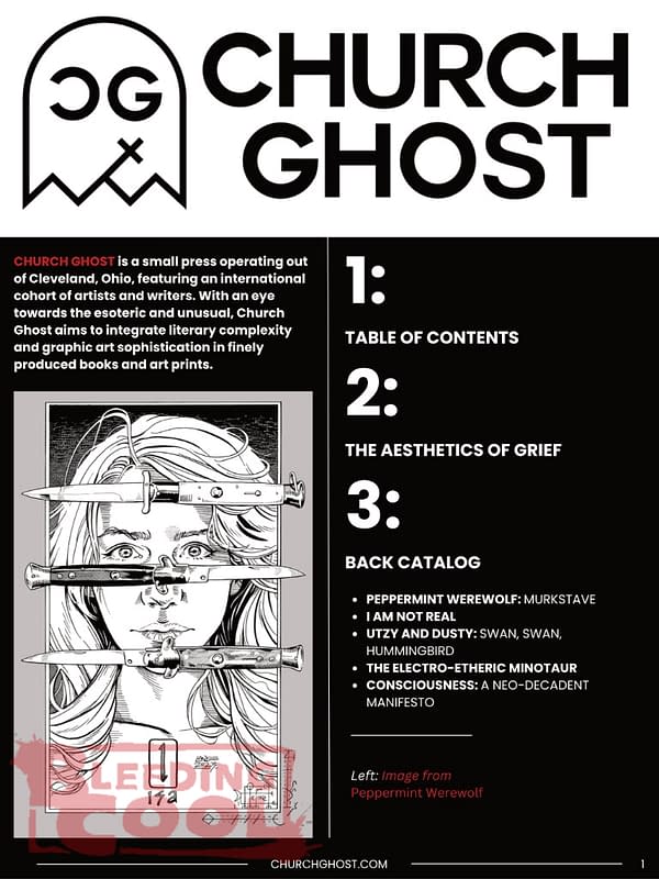 Church Ghost November 2026 Solicits And Solicitations