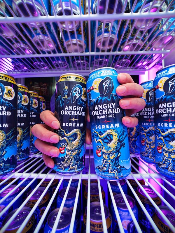 Ghost Face Takes Over Angry Orchard Cans For Halloween