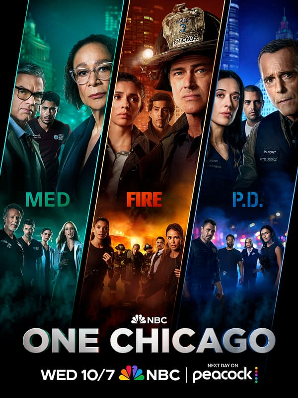 One Chicago Returns October 7th: NBC Previews "Fire," "Med" & "P.D."