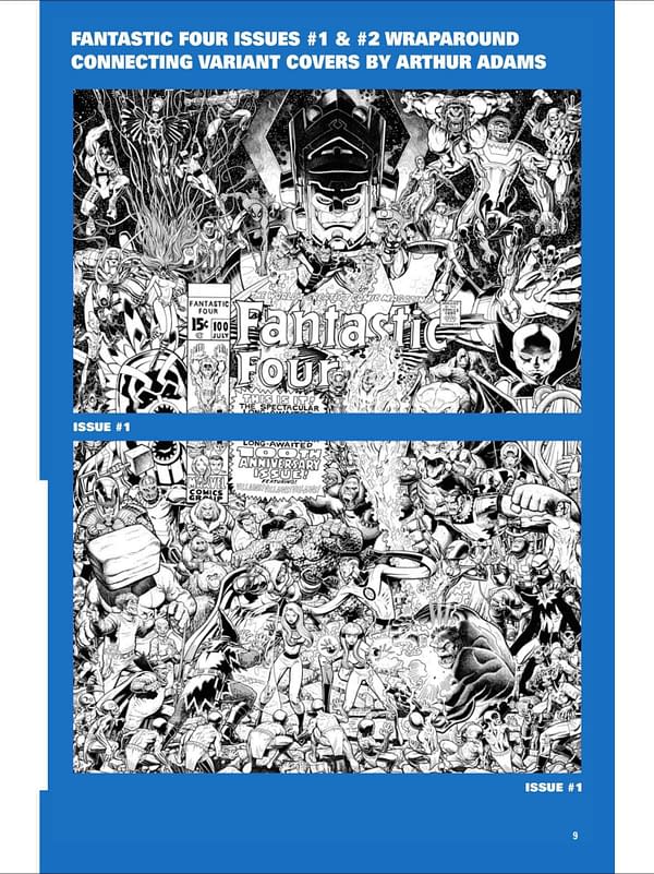 The Story Behind The Arthur Adams Cover For Fantastic Four #1