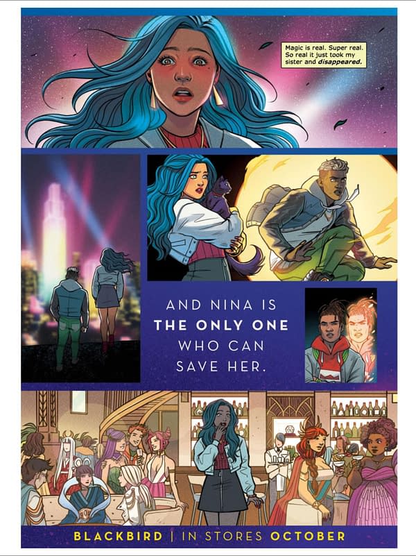 All the Preview Pages of Jen Bartel and Sam Humphries' Blackbird #1 We Can Find