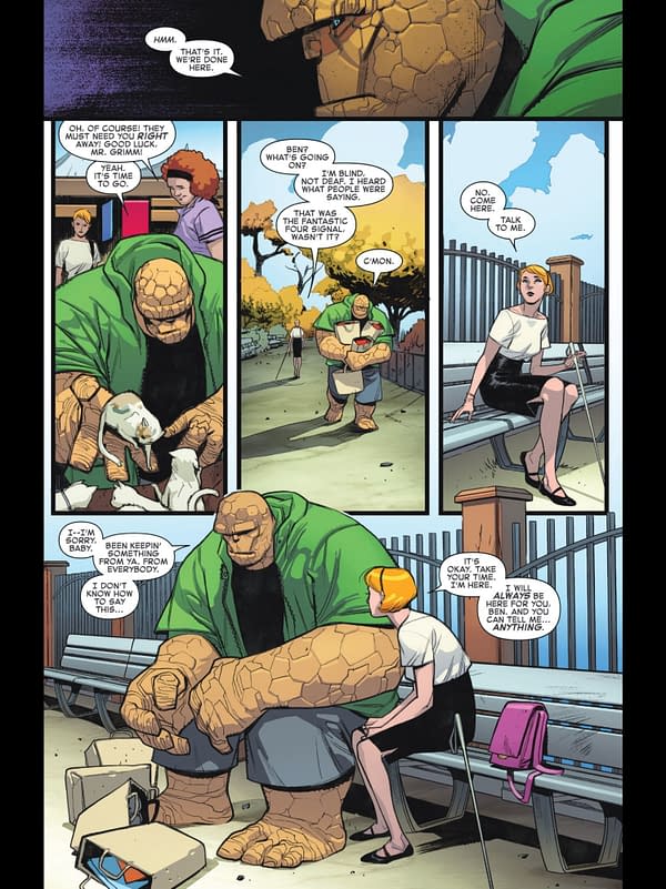 Lettered Preview: 4 Pages from Fantastic Four #1