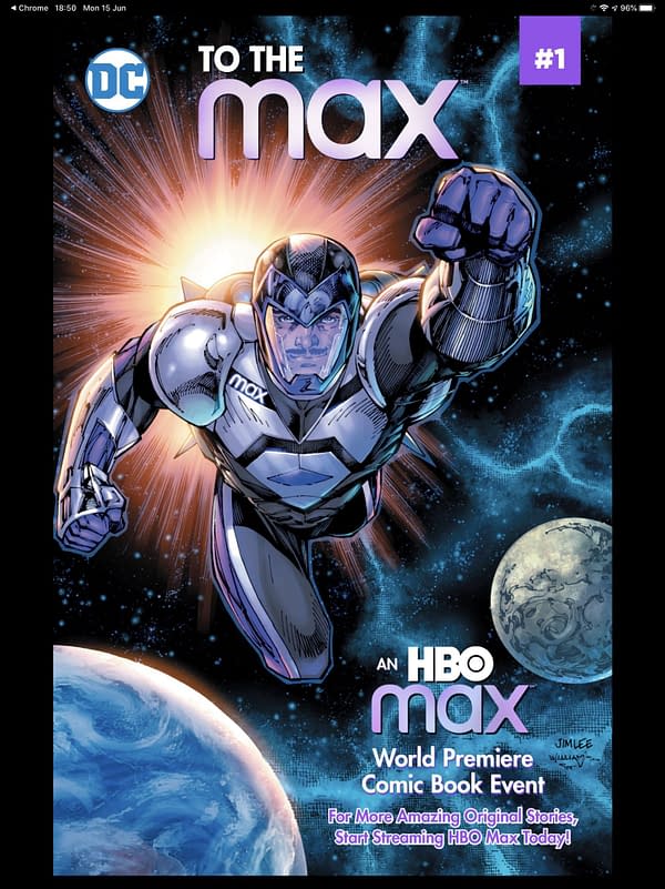 DC Editor Ivan Cohen Writes Free Digital HBO Comics, To The Max.