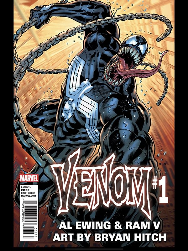 Sneak Peek At Bryan Hitch's Art For Venom #1