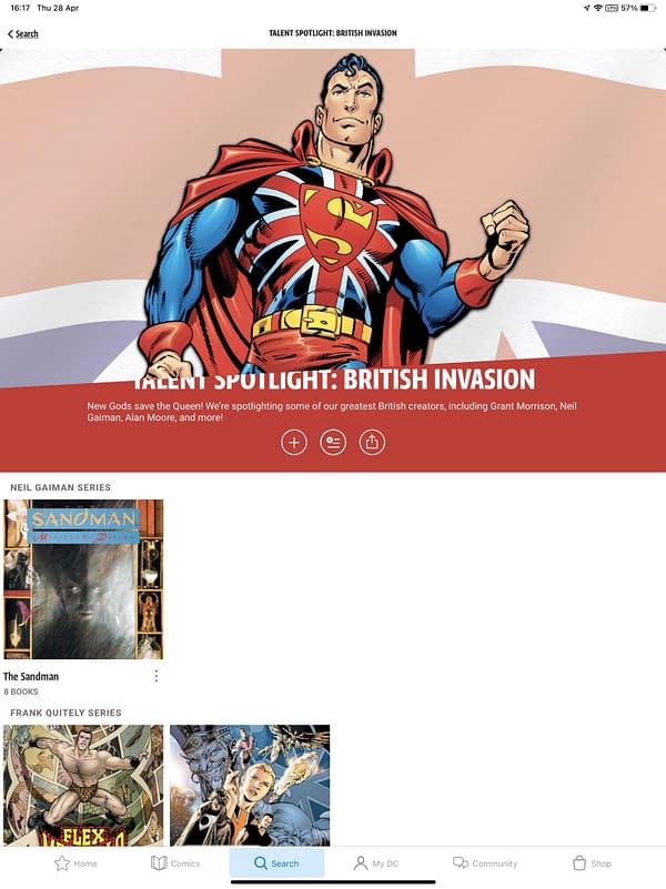 British People, Here's How To Find The DC Universe Infinite App on iOS