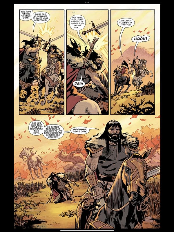 EX-X-XCLUSIVE King Conan #4 Preview: Hyperborean Daddy Issues
