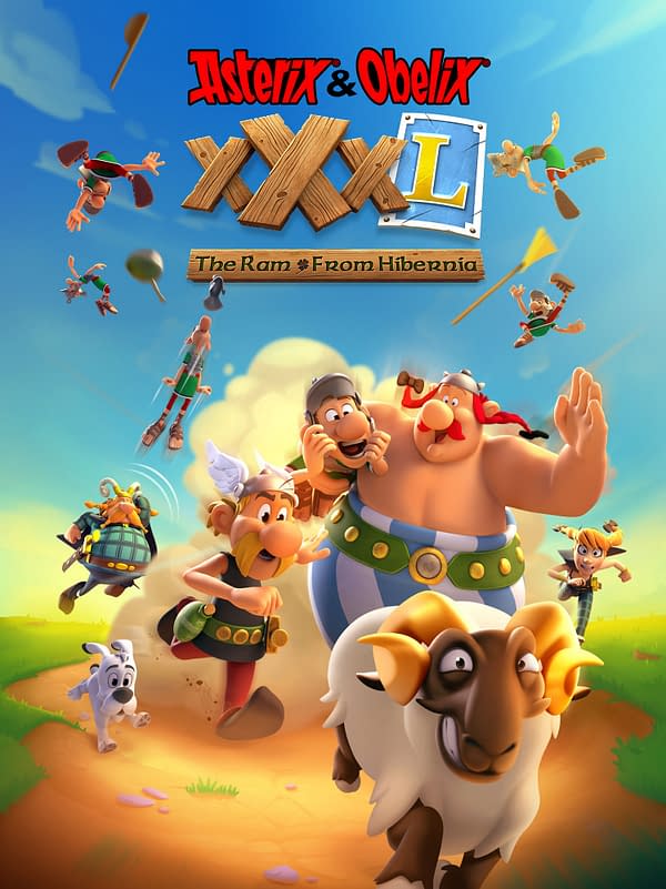 Promo art for Asterix & Obelix XXXL: The Ram From Hibernia, courtesy of Microids.