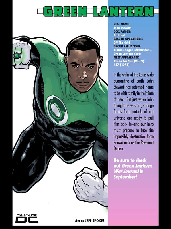 John Stewart's Ongoing Comic Will Be Green Lantern: War Journal