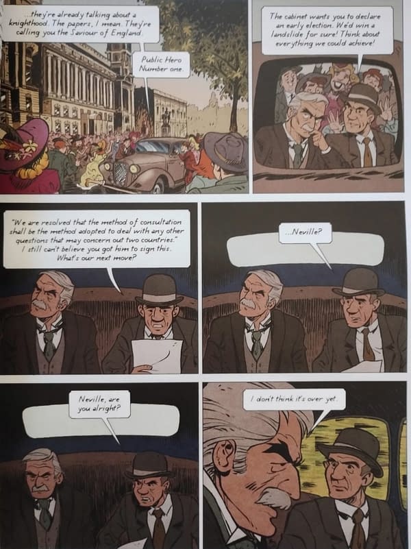 A Very Topical Graphic Novel About Chamberlain In Need Of A Publisher