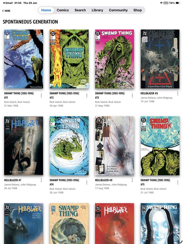 DC Comics Gives Away All Of Rick Veitch's Swamp Thing For Free