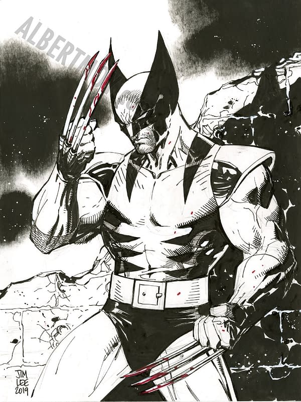 On Jim Lee, Charging Up To $35,000 For Private Commission Artwork