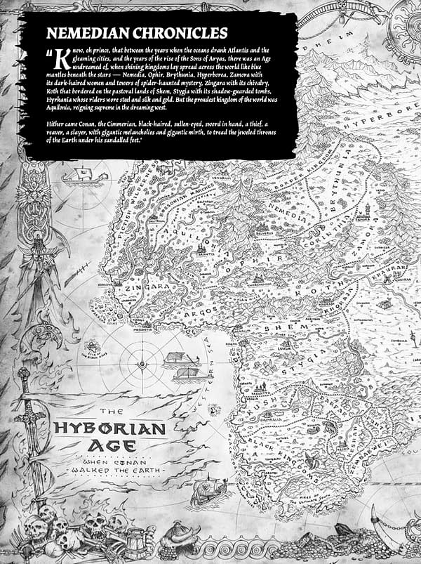 Interior preview page from Savage Sword of Conan #9