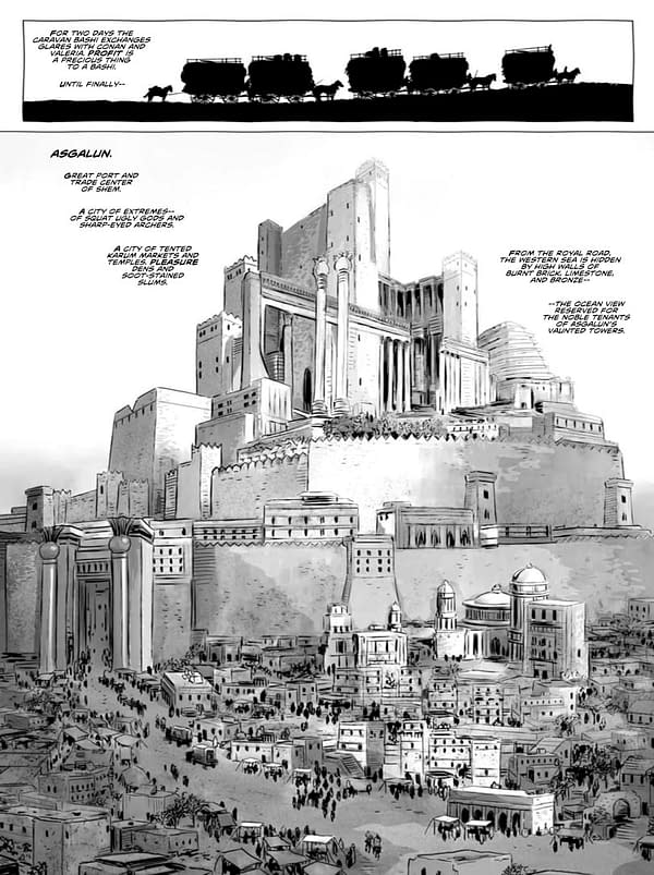 Interior preview page from Savage Sword of Conan #9