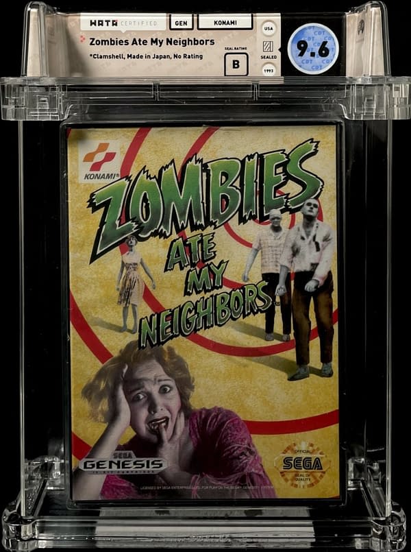 Zombies Ate My Neighbors, A graded Copy, On Auction At ComicConnect