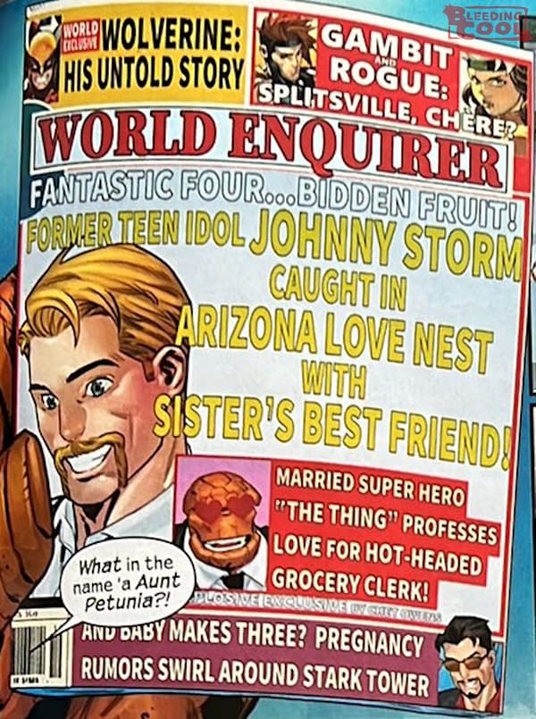 Tabloid Gay Rumors About The Thing &#038; The Human Torch? (Spoilers)