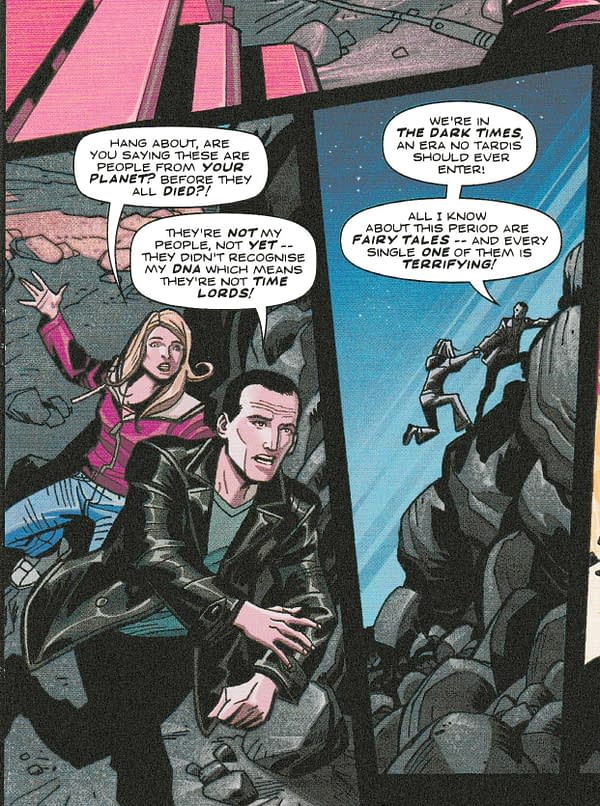 The Ninth Doctor Joins Time Lord Victorious in Doctor Who Magazine