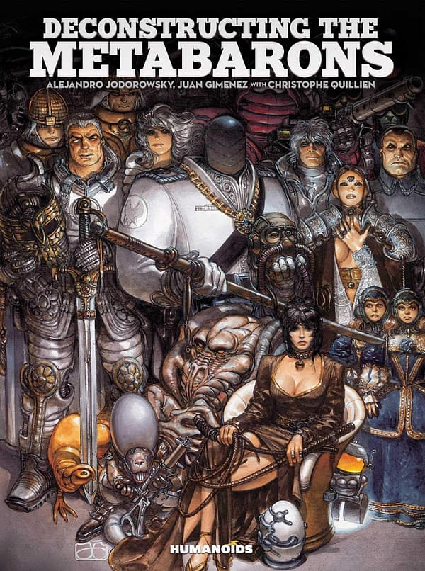Deconstructing The Metabarons cover. Credit: Humanoids