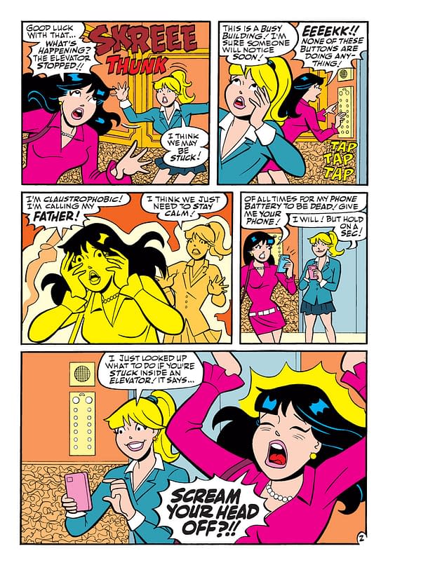 Interior preview page from BETTY & VERONICA JUMBO COMICS DIGEST #293