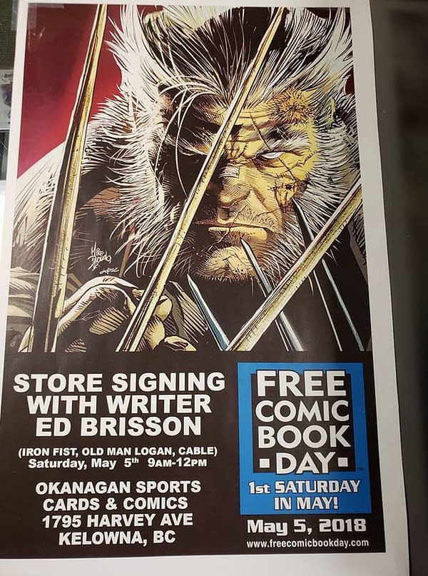 323 Creators Signing Comics on Free Comic Book Day 2018