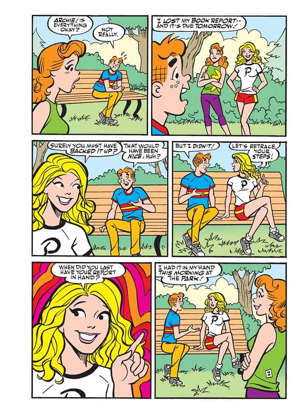 Interior preview page from Archie Jumbo Comics Digest #340