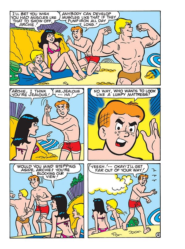 Previews of All Archie Comics Hitting Stores This Week (Which is Actually Just Archie Jumbo Comics Digest #291)