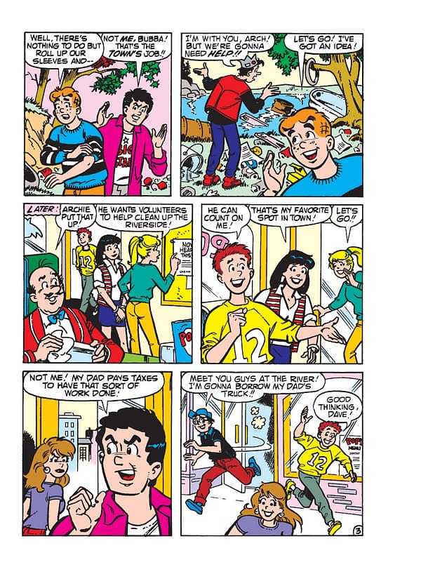 Preview of World of Archie Jumbo Comics Digest #98 from Archie Comics.