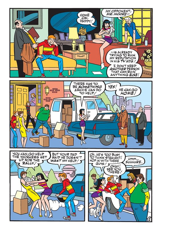 Archie Gets Political in World of Archie Jumbo Comics Digest Preview