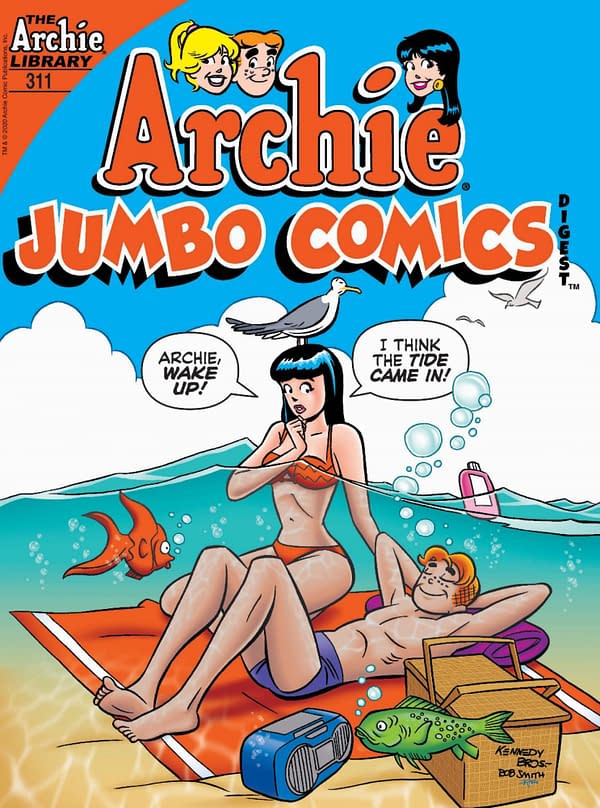 The cover of Archie Jumbo Comics Digest #311.