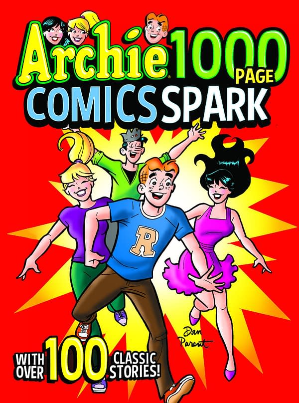 The cover of Archie 1000 Page Comics Spark Trade Paperback.