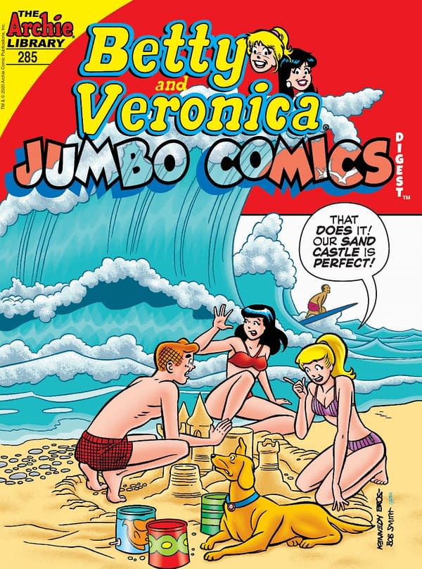 The cover of Betty and Veronica Jumbo Comics Digest #285.
