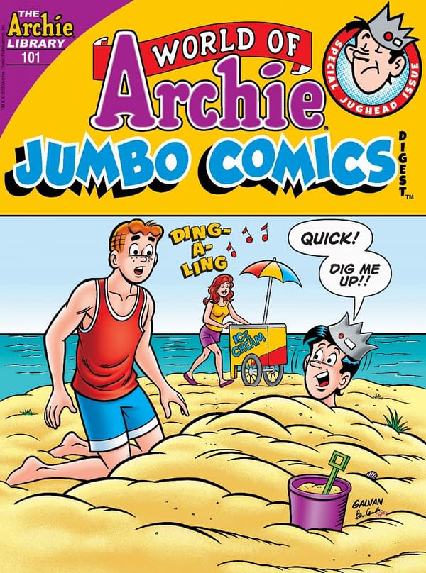The cover of World of Archie Jumbo Comics Digest #101.