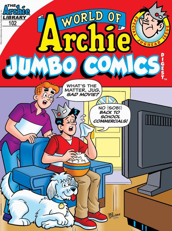 The cover of World of Archie Jumbo Comics Digest #102.