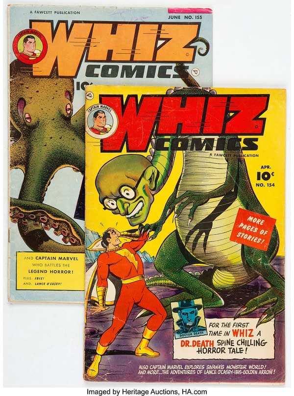 Whiz Comics #154-155 Group (Fawcett Publications, 1953)