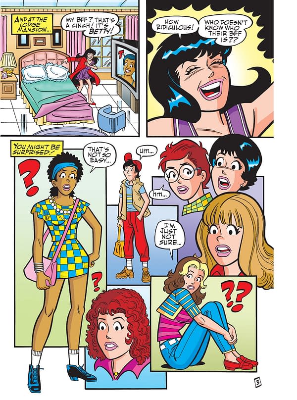 Interior preview page from Archie Showcase Digest #7