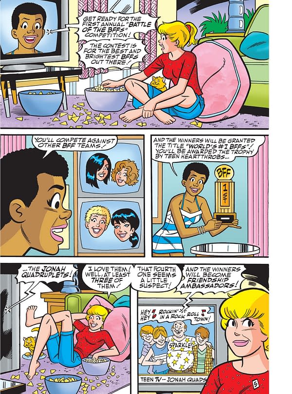 Interior preview page from Archie Showcase Digest #7