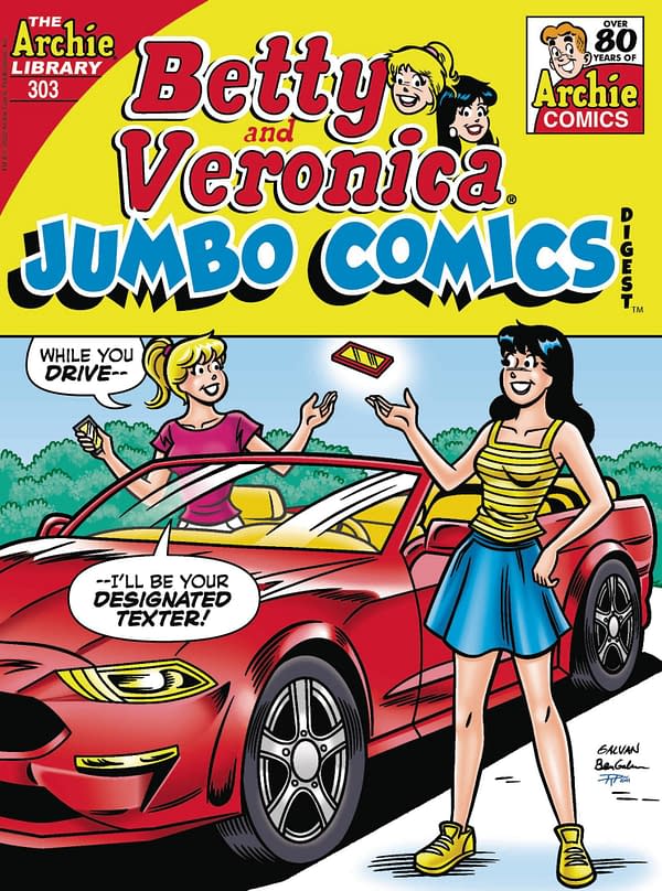 Cover image for Betty and Veronica Jumbo Comics Digest #303